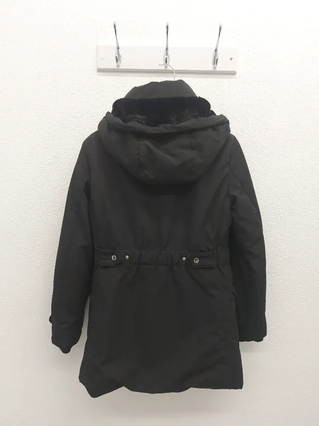 Parka Zara Negra Mujer Talla M