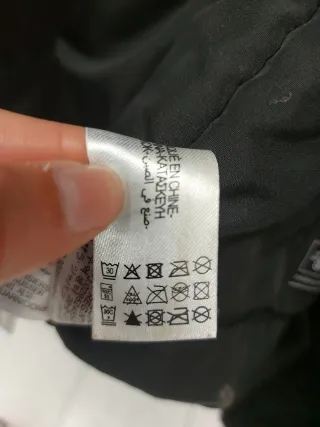 Parka Zara Negra Mujer Talla M