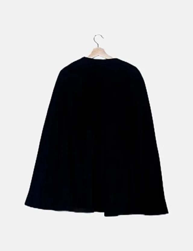 Capa Massimo Dutti Negra Talla Única