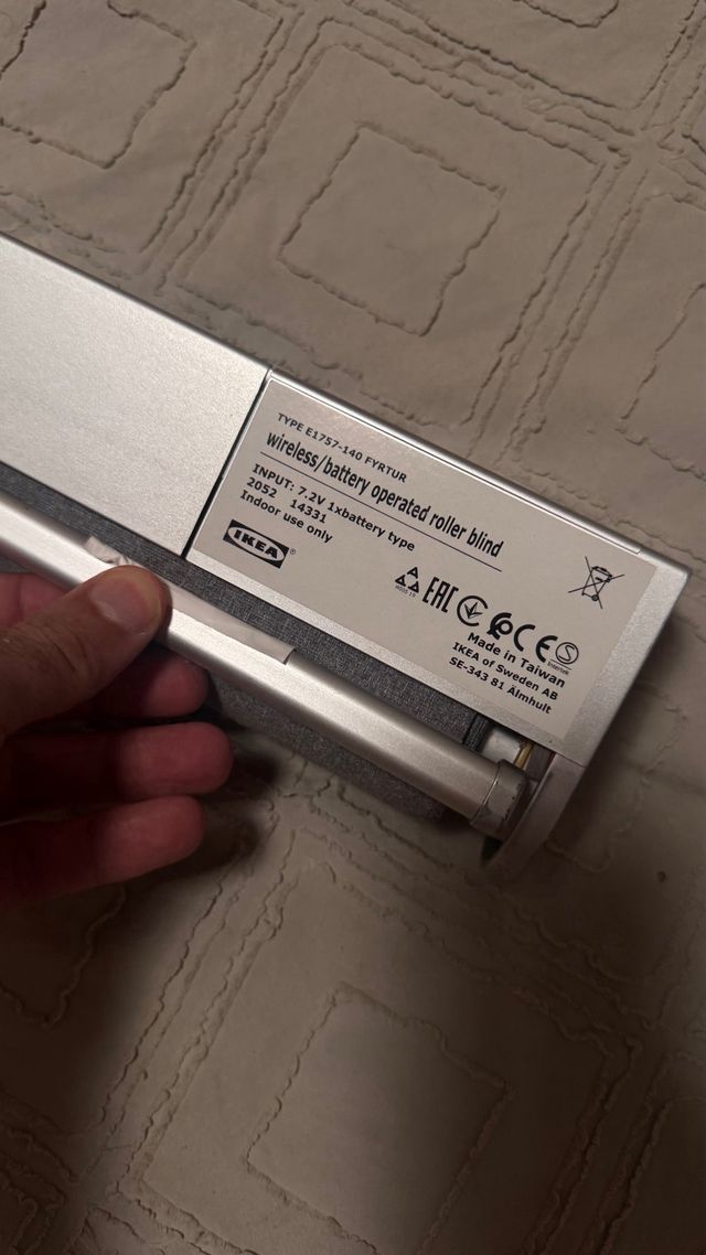 Persiana Eléctrica IKEA