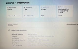 Portátil Lenovo ThinkPad i7