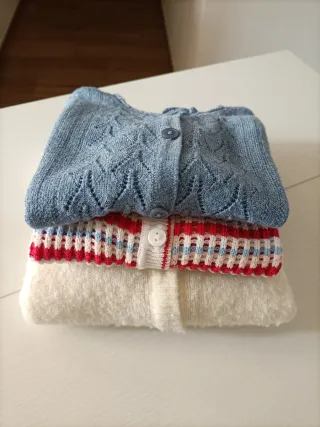 Set 3 cardigan bambina 4-5 anni OVS