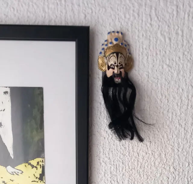 Conjunto 4 Máscaras Chinas Decorativas