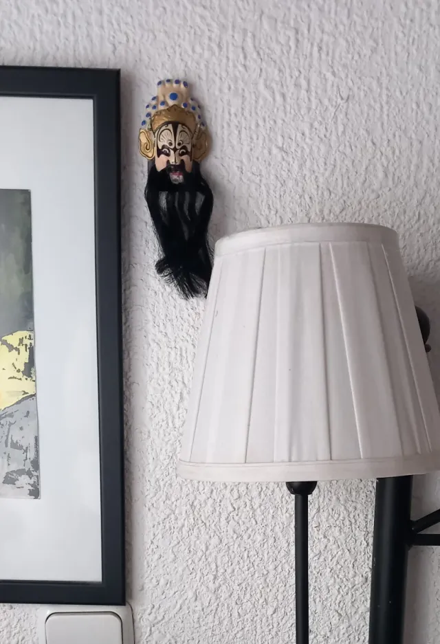 Conjunto 4 Máscaras Chinas Decorativas