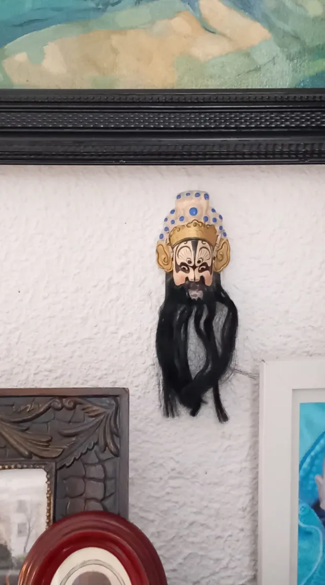 Conjunto 4 Máscaras Chinas Decorativas