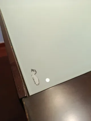 Mesa comedor extensible madera y cristal