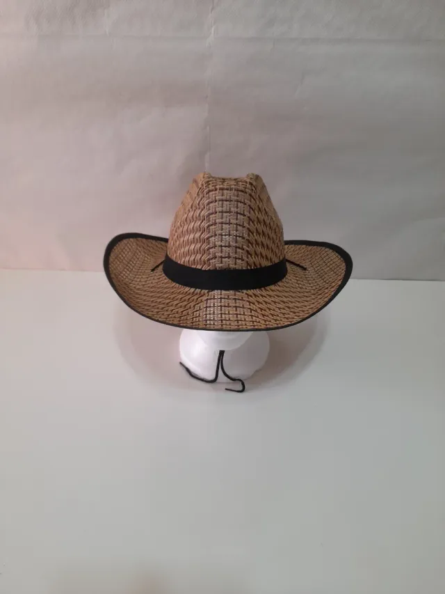 Sombrero de paja con cordón ajustable