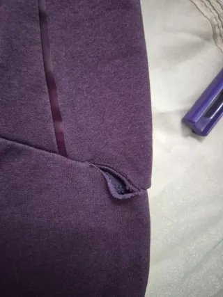 Sudadera deportiva Quechua morada Talla S