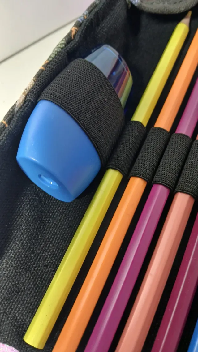 Astuccio vintage tessuto