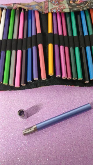 Astuccio vintage tessuto