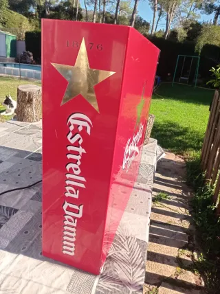 Lampara Estrella Damm 1876