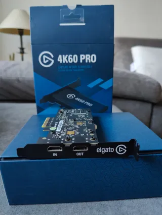 Capturadora Elgato 4K60 PRO