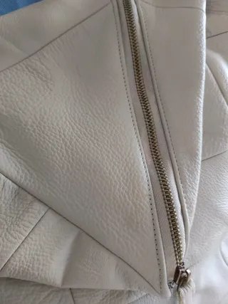 Mochila Abbacino Piel Gris Nueva