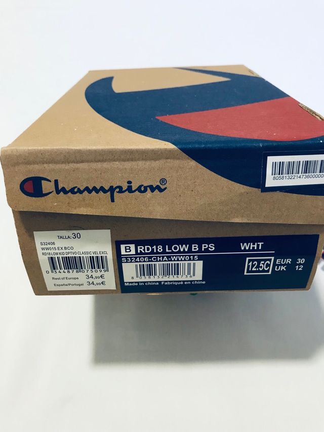 Sneakers Champion bianche per bambini