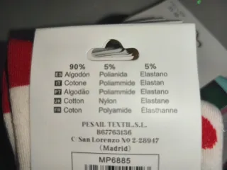 12 pares de Calcetines PESAIL Mujer Lunares y Cara