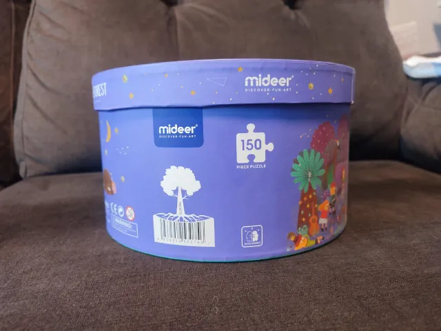 Puzzle redondo infantil