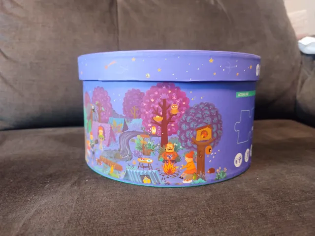 Puzzle redondo infantil