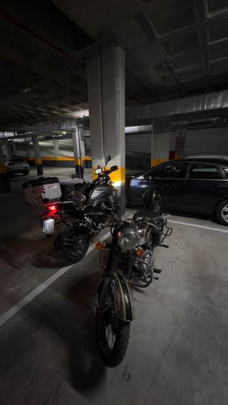 Alquiler plaza de garaje para moto.