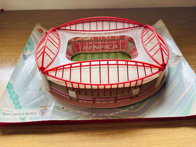 Maqueta Estadio Benfica Fútbol