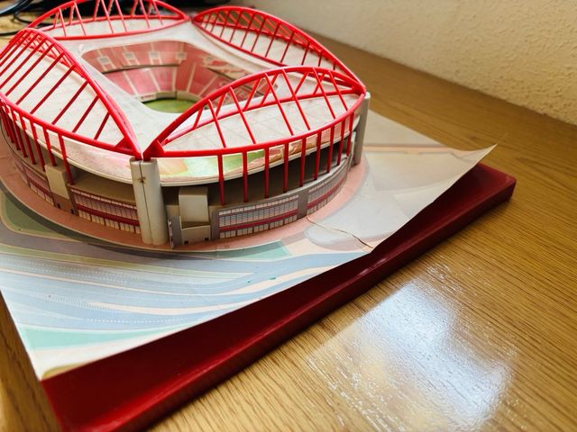 Maqueta Estadio Benfica Fútbol