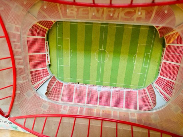 Maqueta Estadio Benfica Fútbol