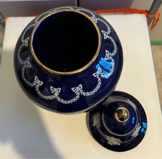 Vaso pregiata ceramica cinese vintage anni 50