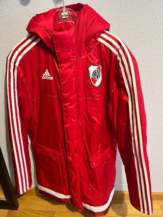 Chaqueta River Plate Adidas Roja Talle M