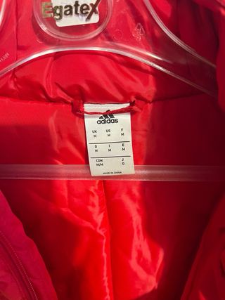 Chaqueta River Plate Adidas Roja Talle M