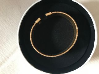 Pulsera Esclava TOUS Acero Dorado Bulevar 14mm