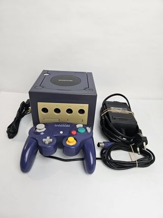 Nintendo GameCube Viola Completa Accessori