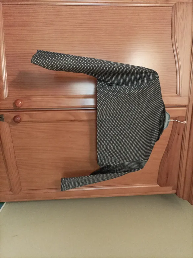 Torera negra y blanca