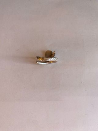 Anillo Plata Serpiente Piedra Roja Natural