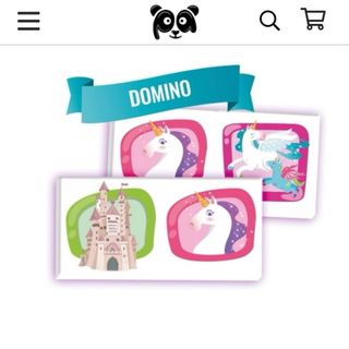 Puzzles, Dominó y Memory Unicornios Clementoni