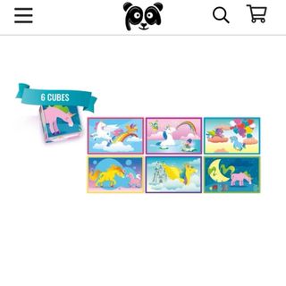 Puzzles, Dominó y Memory Unicornios Clementoni