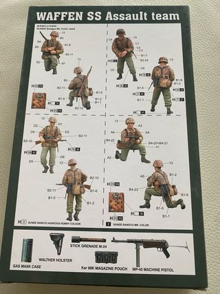 Kit Modellismo Waffen SS 1/35