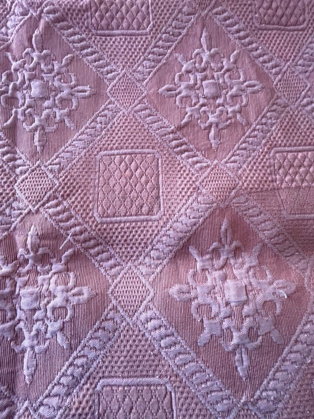 Colcha Matrimonio 135cm Rosa