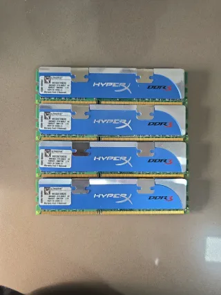 4x Kingston HyperX DDR3 8GB RAM
