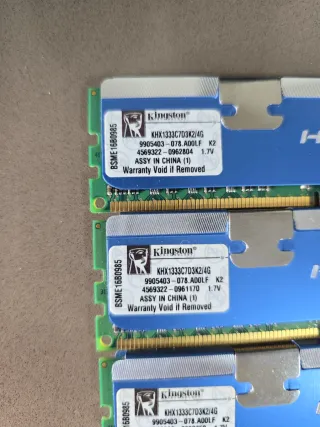 4x Kingston HyperX DDR3 8GB RAM