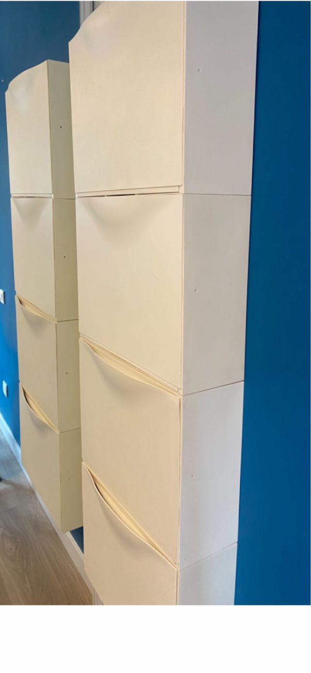 4 Zapateros Ikea Blanco Trones