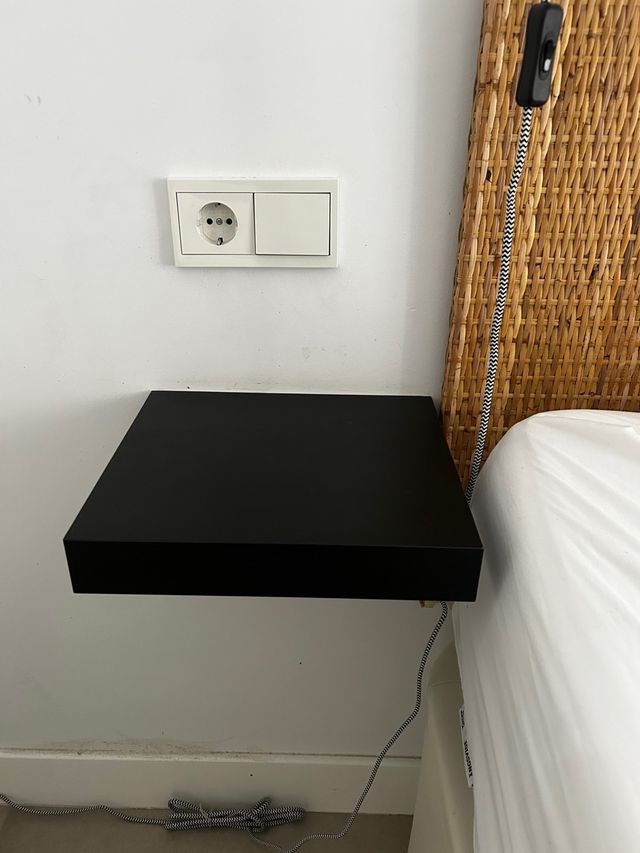 2 Estanterías LACK Ikea Negras 30x26cm