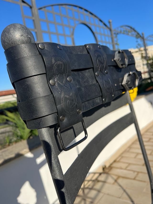 Cintura Viking/Armatura medievale - ecopelle NEW