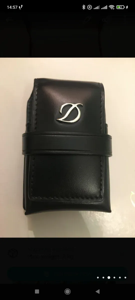 Mechero Dupont Gatsby Laca China con estuche Nuevo