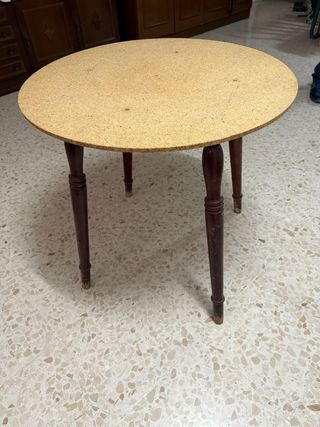 Mesa camilla redonda 80 cm