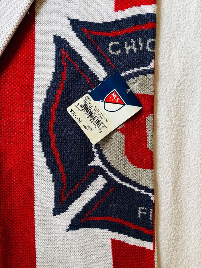 Bufanda Chicago Fire MLS Fútbol