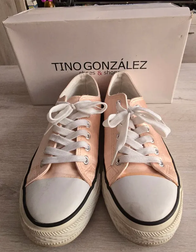 Zapatillas Tino Gonzalez Rosa / escucho oferta