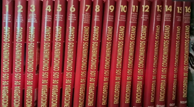ENCICLOPEDIA OCEANOS (lote 20 libros)