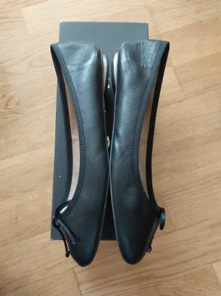 Bailarinas negras Massimo Dutti T38