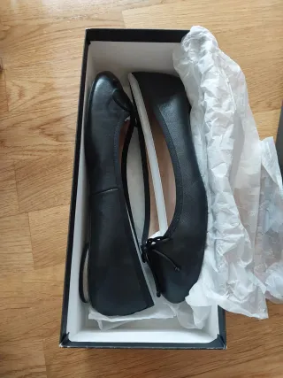 Bailarinas negras Massimo Dutti T38