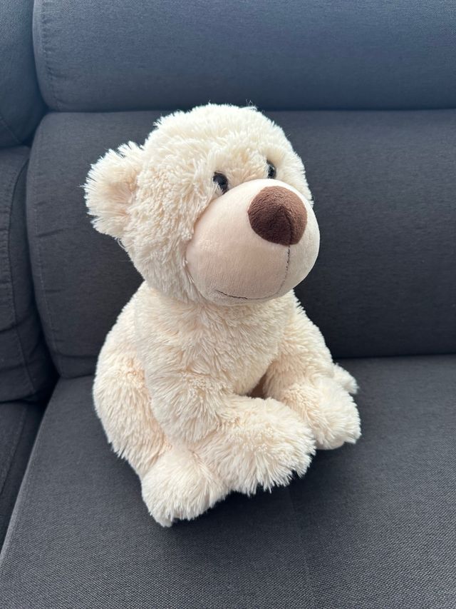 Oso de peluche blanco