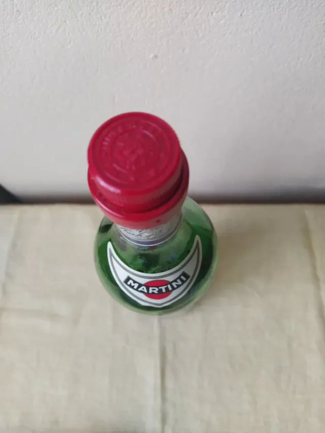 Botella Martini Rosso Vintage